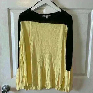 Black and gold long sleeve shirt